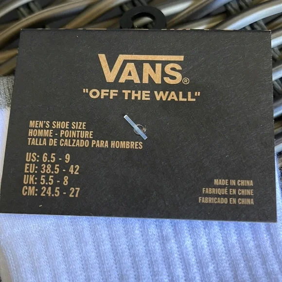 VANS “Off The Wall” Women’s socks - Picture 4 of 12